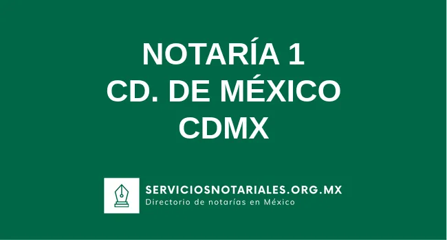 Notaría 1 de