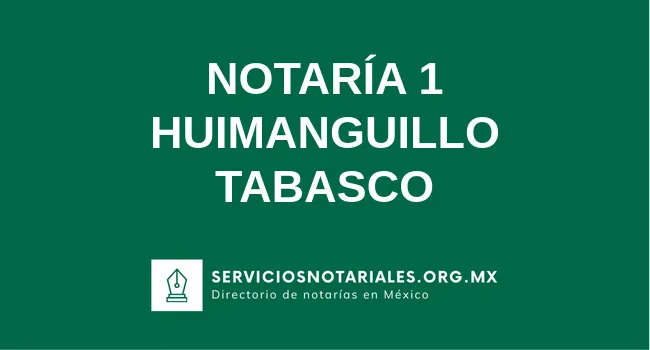 Notaría 1 de