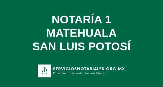 Notaría 1 de 