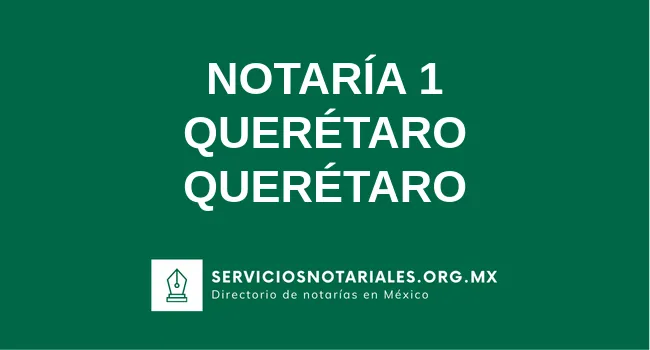 Notaría 1 de 