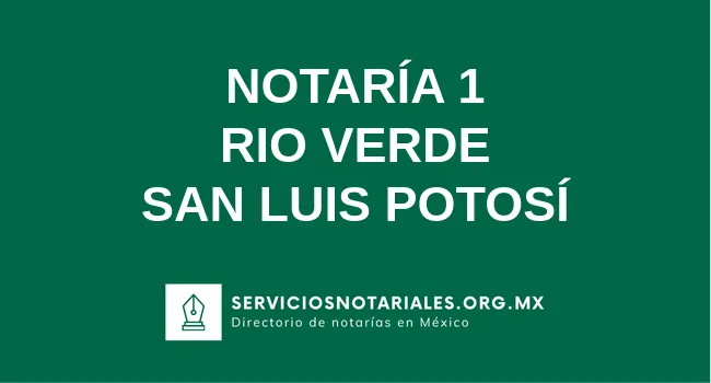 Notaría 1 de
