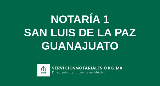 Notaría 1 de 