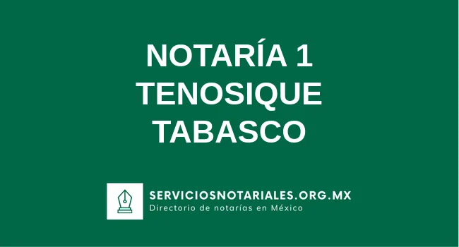 Notaría 1 de 