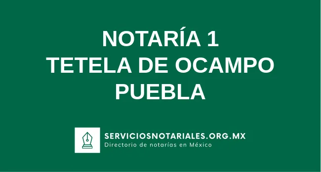 Notaría 1 de 