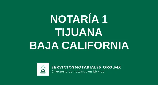 Notaría 1 de Cd. Reforma Chiapas