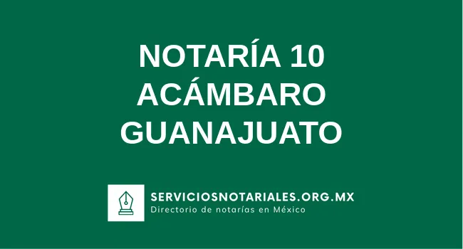 Notaría 10 de 