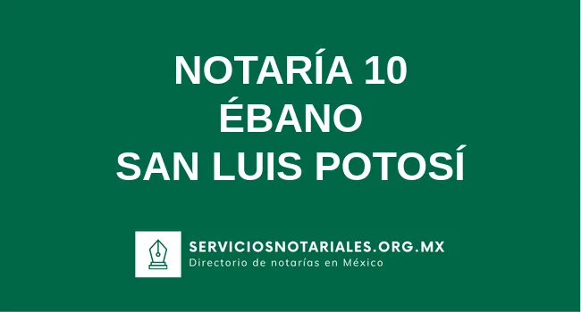 Notaría 10 de 