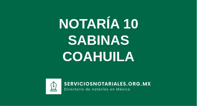Notaría 10 de 