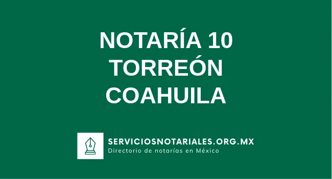 Notaría 10 de 