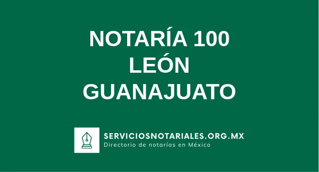 Notaría 100 de