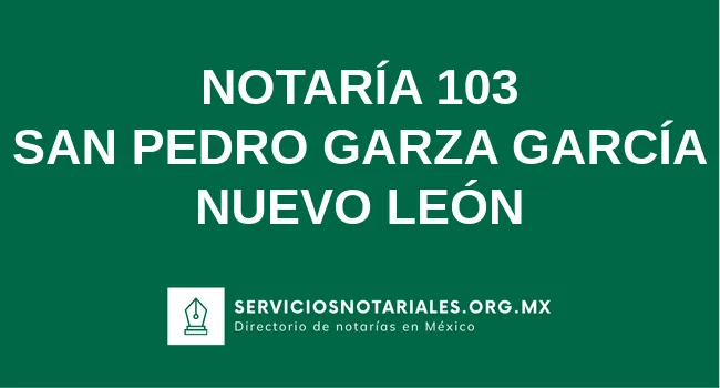 Notaría 103 de 