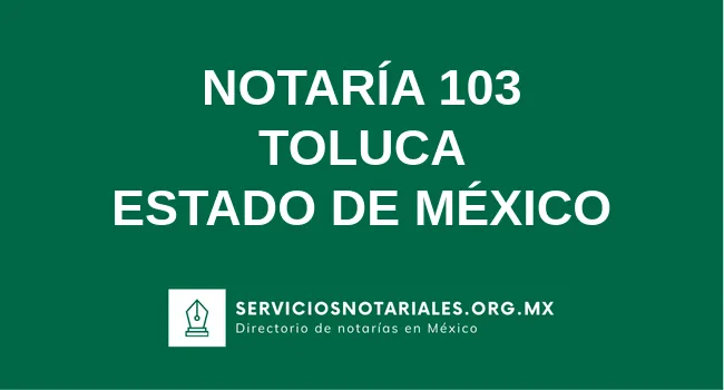 Notaría 103 de 