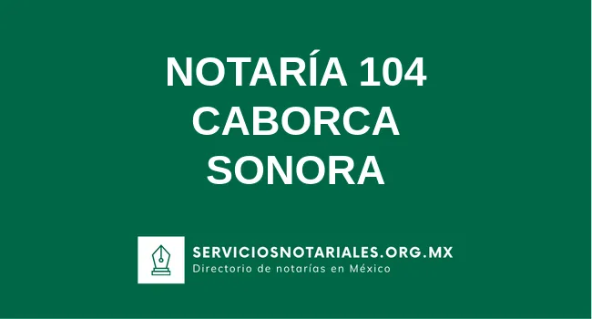 Notaría 104 de