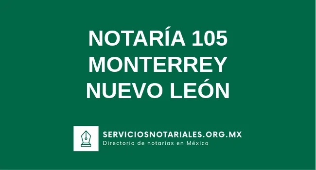 Notaría 105 de 