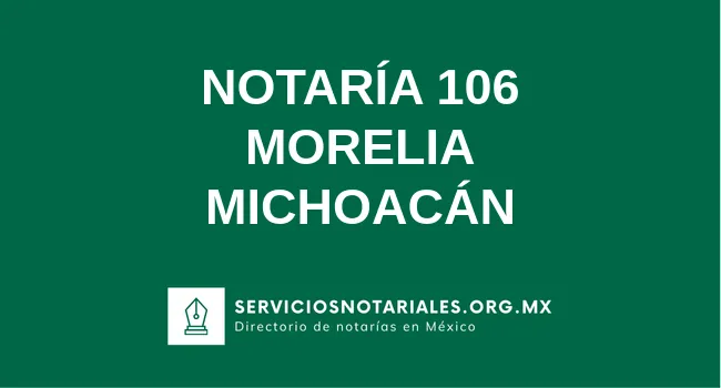 Notaría 106 de