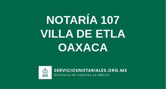 Notaría 107 de