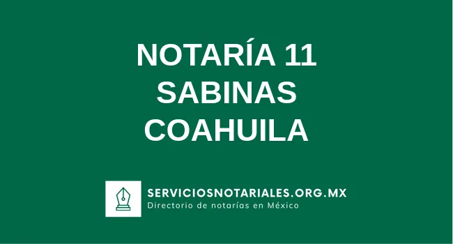 Notaría 11 de 