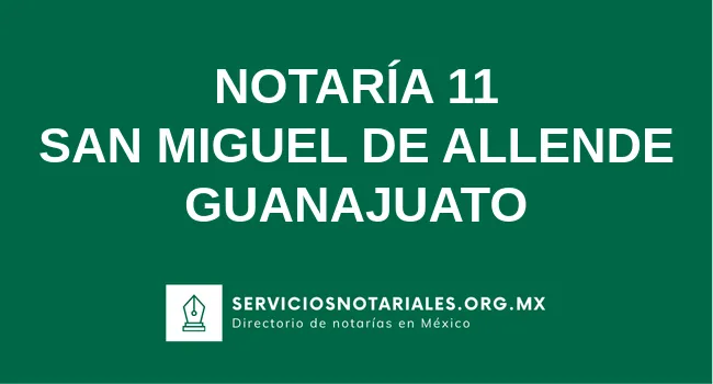 Notaría 11 de 