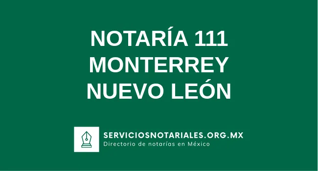 Notaría 111 de