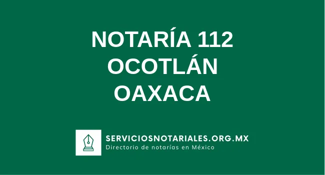 Notaría 112 de