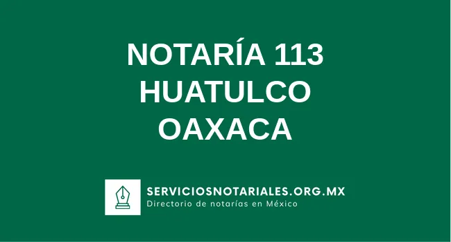 Notaría 113 de