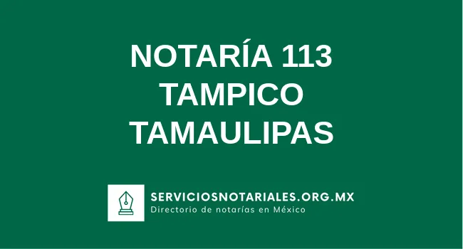 Notaría 113 de 