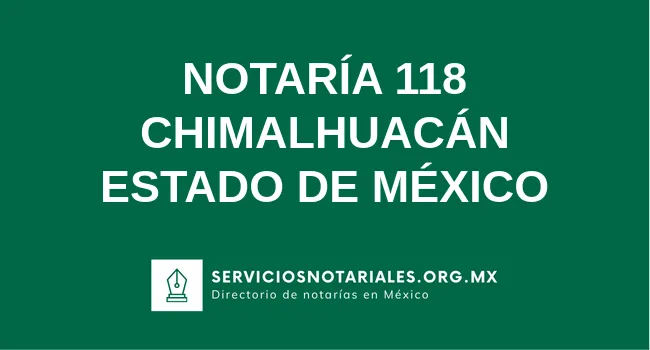 Notaría 118 de