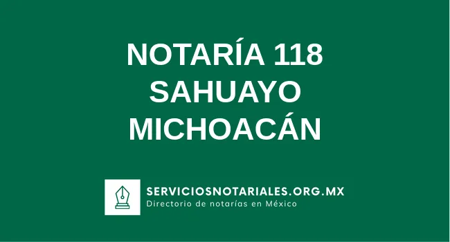 Notaría 118 de