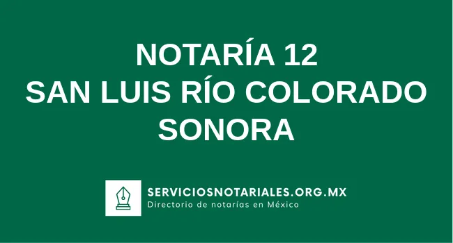 Notaría 12 de