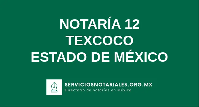 Notaría 12 de 