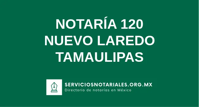 Notaría 120 de 