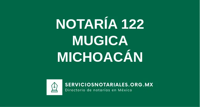 Notaría 122 de