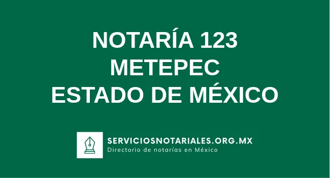 Notaría 123 de 