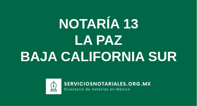 Notaría 13 de Ascensión Chihuahua