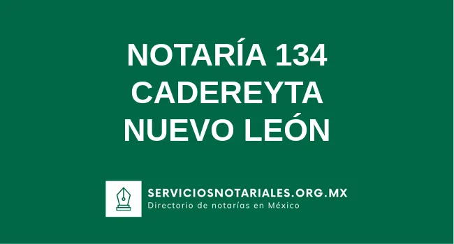 Notaría 134 de 