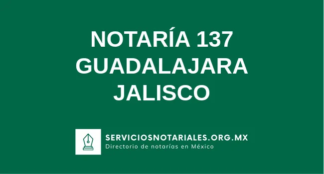 Notaría 137 de localidades(localidad) localidades(estado)