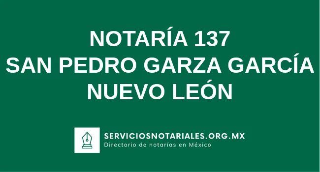 Notaría 137 de 