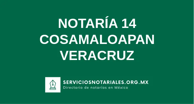 Notaría 14 de localidades(localidad) localidades(estado)