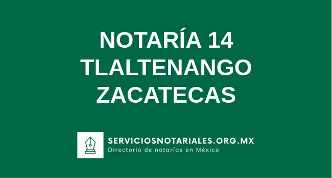 Notaría 14 de localidades(localidad) localidades(estado)