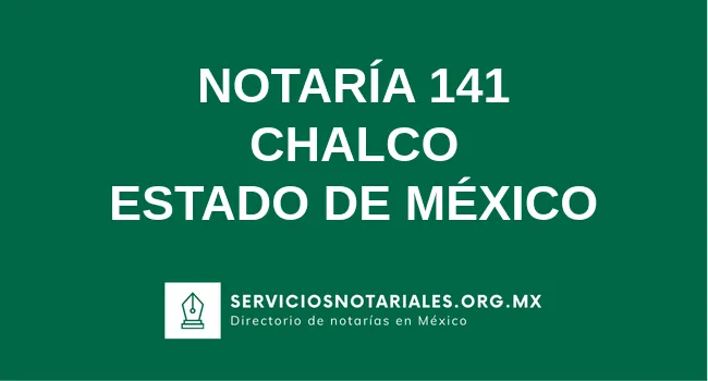 Notaría 141 de 