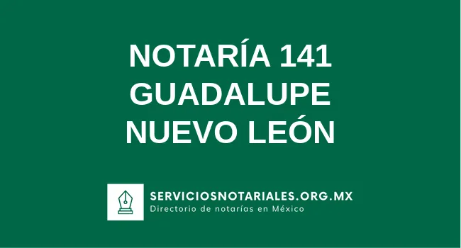 Notaría 141 de