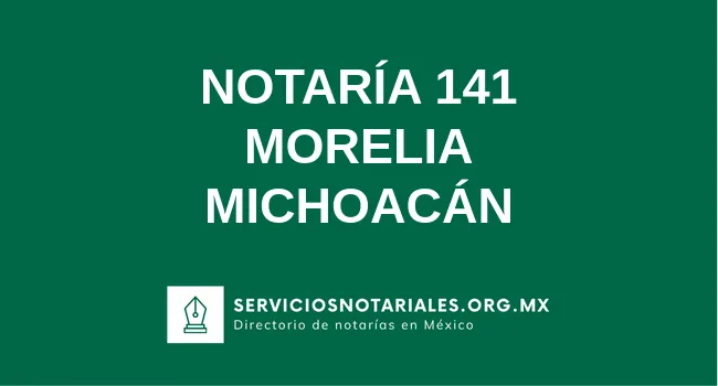Notaría 141 de 