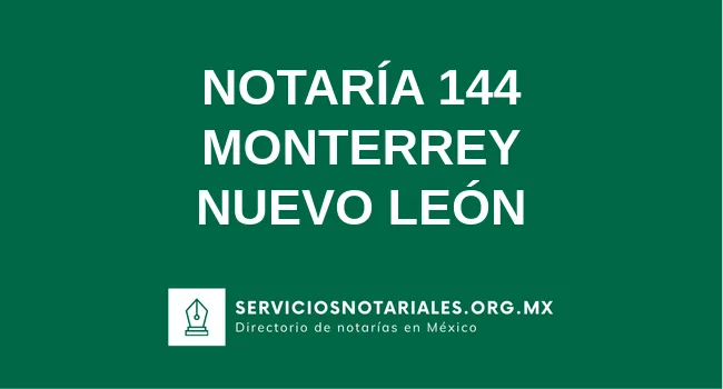 Notaría 144 de 