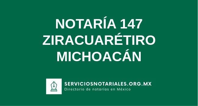 Notaría 147 de 