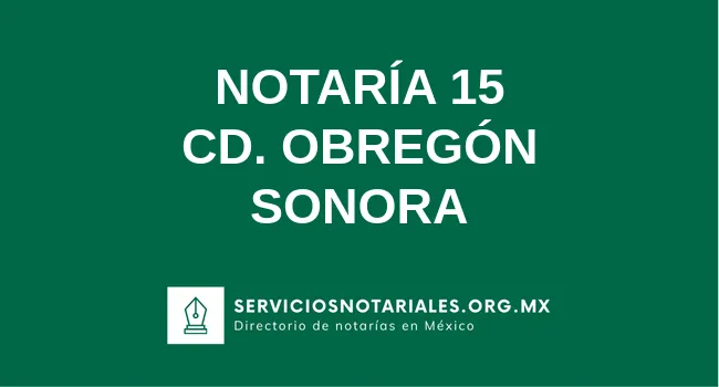 Notaría 15 de 