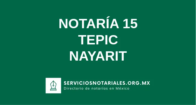 Notaría 15 de localidades(localidad) localidades(estado)