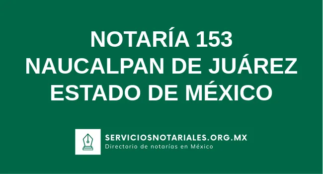 Notaría 153 de 