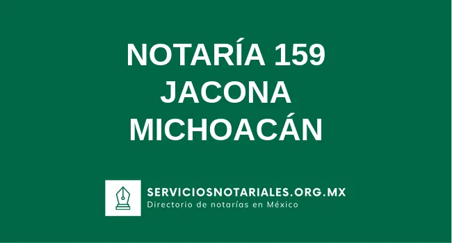 Notaría 159 de 