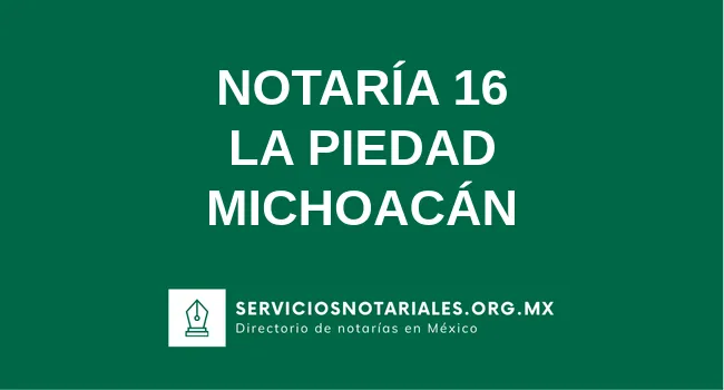 Notaría 16 de 