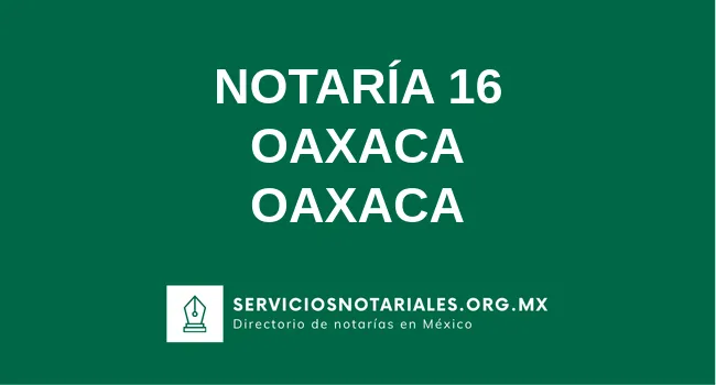 Notaría 16 de